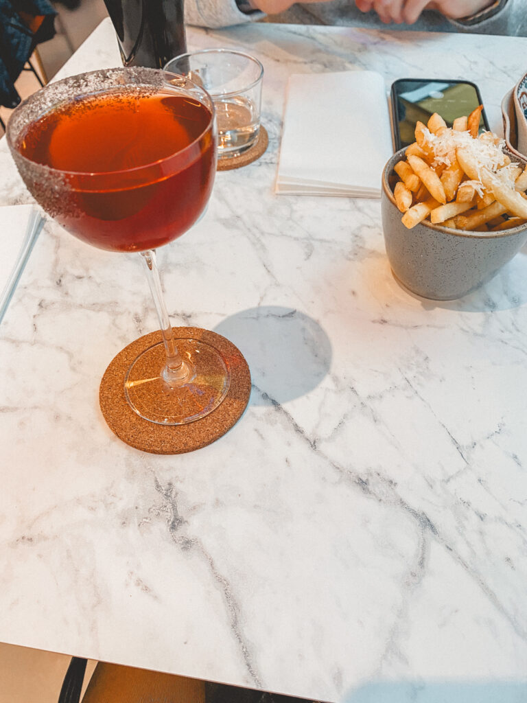 Whisky cocktail at Johnnie Walker 1820 Rooftop Bar